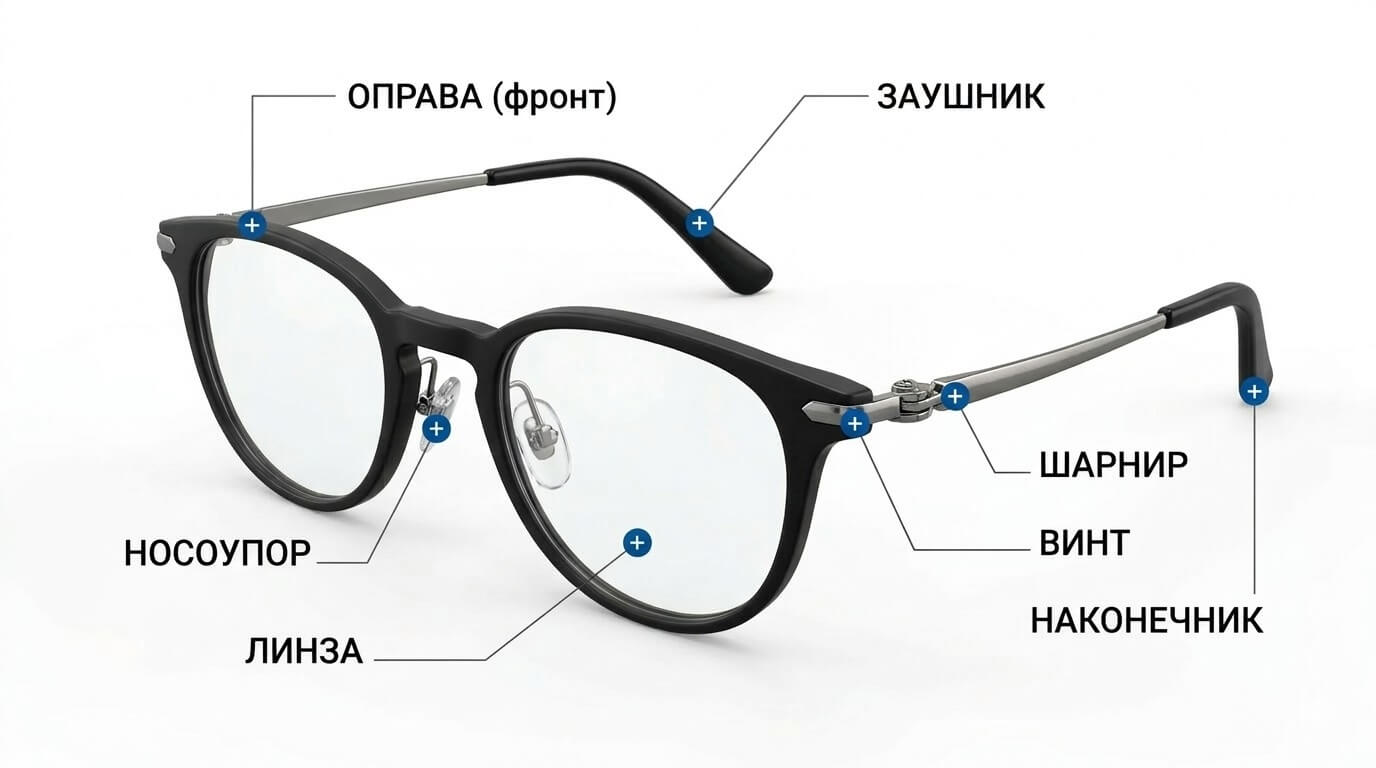 ремонт очков